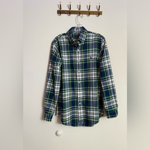 Ralph Lauren Other - Ralph Lauren Shirt Mens Blue Green Plaid Performance Flannel Size Medium M